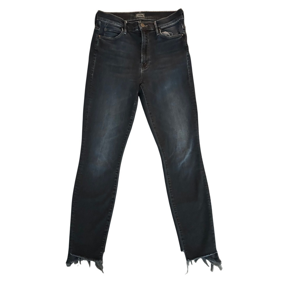 Mother The Stunner Zip Two Step Fray Jeans Last Call Wash Size 27 (1230)